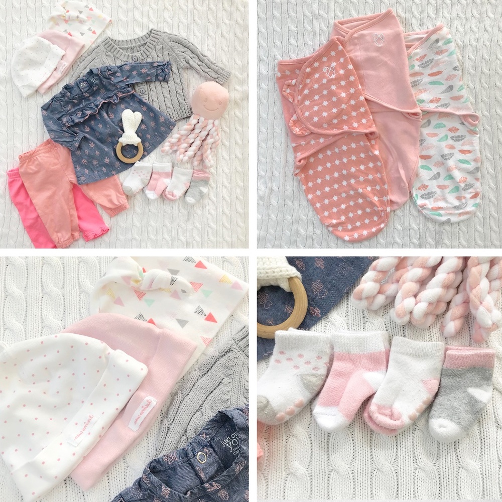 Newborn Baby Girl Lot 16 Pice Lot